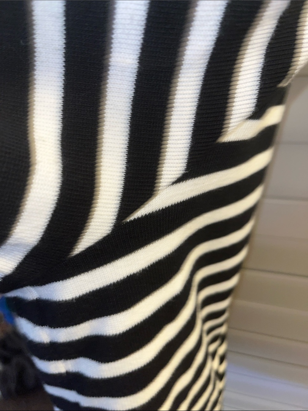 Lauren Ralph Lauren Black & White Striped Casual Button-Front Shirt - Picture 15 of 16
